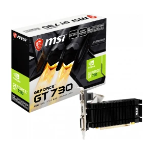 VGA N730K-2GD3/LP GT 730 2GB DDR3 64B DX12 PCIE 2.0 X16 Ekran Kartı (1XVGA 1XDVI 1XHDMI)