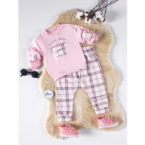 Kız Bebek Takım 6-12 Ay Pembe