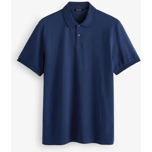 Erkek Kısa Kollu Polo Yaka T-Shirt Indigo