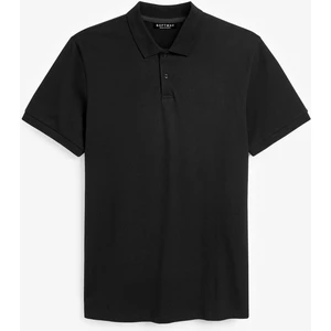 Erkek Kısa Kollu Polo Yaka T-Shirt Siyah