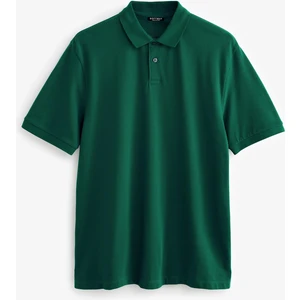 Erkek Kısa Kollu Polo Yaka T-Shirt Yeşil