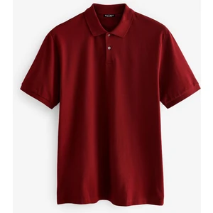 Erkek Kısa Kollu Polo Yaka T-Shirt Bordo