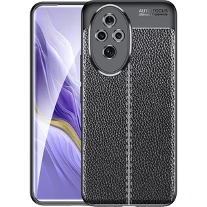 Honor 200 Pro Kılıf Niss Deri Desen Silikon