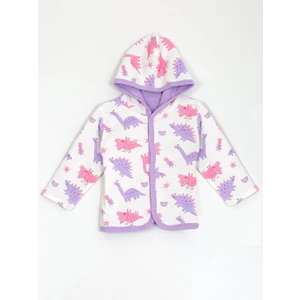 Luggi Baby Kapüşonlu Kız Bebek Basic Hırka 3 Ay-3 Yaş