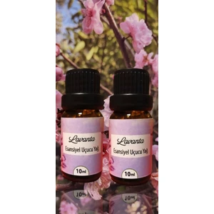 Lavanta 10 ml 2 Adet Esansiyel Uçucu Yağ Oda Kokusu Çamaşır Yün Kurutma Topu Kokusu