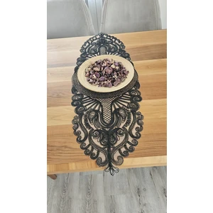 Zesa Home Güpürlü Tül Desenli Renk Renk Runner