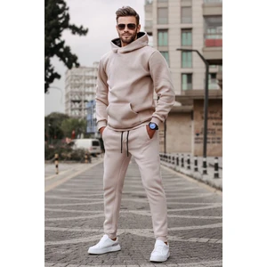 CMZ Collection Erkek 3 Iplik Şardonlu Oversize Rahat Eşofman Takımı