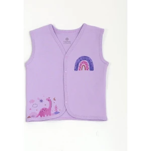 Luggi Baby Penye Yelek Kız Bebek 3 Ay-3 Yaş