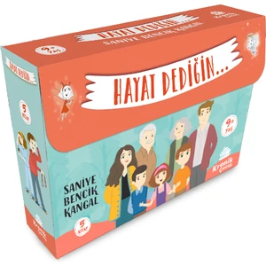 Hayat Dediğin… Kutulu Set (5 Kitap) - Saniye Bencik Kangal