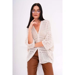 Kadın Yarasa Kol Triko Örme Hırka 245258 -