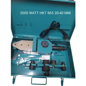 Profesyonel Pprc Pvc Boru Kaynak Makinası 2000 Watt 20-40 mm Makaslı Hkt 865
