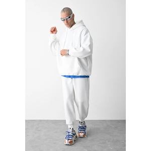 CMZ Collection Erkek 3 Iplik Oversize Rahat Kalıp Paçası Lastikli Eşofman Takımı