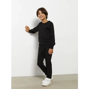 Luggi Baby Bisiklet Yaka Basic Uzun Kollu Erkek Çocuk Sweatshirt