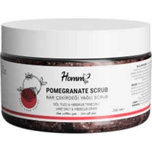Homm Life Nar Çekirdeği Yağlı Bitki Tanecikli Scrub 250 ml