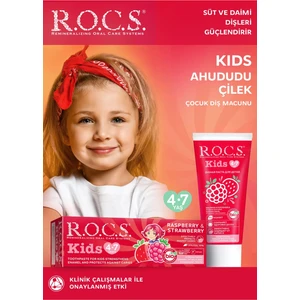 Kids 4-7 Yaş Ahududu-Çilek Diş Macunu 35 ml