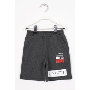 usa baskılı Antrasit Renk Erkek Cocuk Kaprı