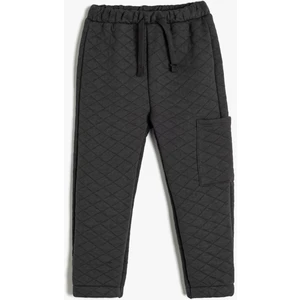 Basic Kapitone Jogger Eşofman Altı Cepli