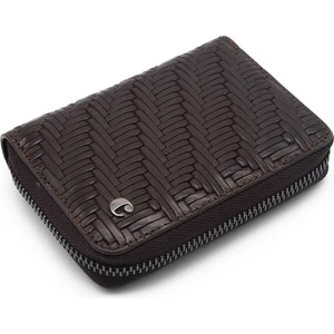 Kahve Gladyatör Unisex Deri Cüzdan 24375G66