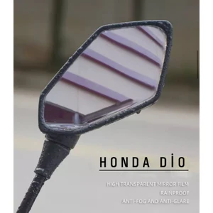Honda Dio Uyumlu Ayna Karartma ve Su Kaydırıcı Film