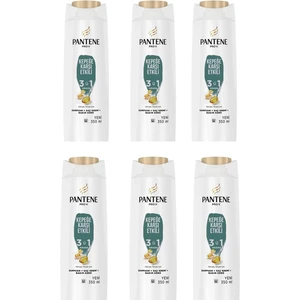 Kepeğe Karşı Etkili 3'ü1 Arada Şampuan 350 Ml* 6 Adet (lı Set)