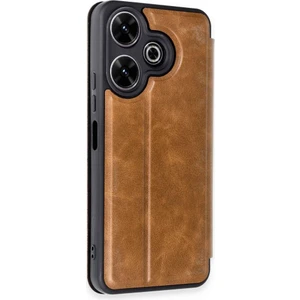 M.TK Moveteck Xiaomi Redmi 13 4g Kılıf Kamera Korumalı Kartlıklı Cüzdanlı Kartvizit Bölmeli Standlı 360 Deri Kapak