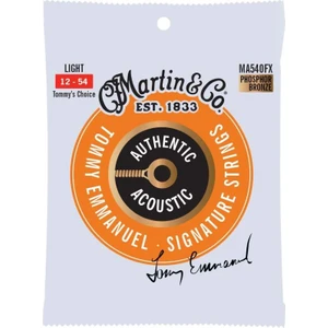 Martin & Co MA540FX Flex Core Phosphor Bronze Akustik Gitar Teli Light 12-54