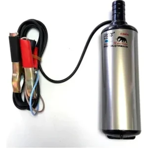 12 Volt Büyük Sıvı Aktarma Pompası Dalgıç Mazot Transfer Pompası