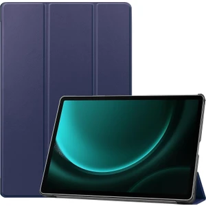 Samsung Galaxy Tab S6 Lite Yatay Standlı Güçlü Mıknatıslı Uyku Modlu Hardback Smart Kılıf P610