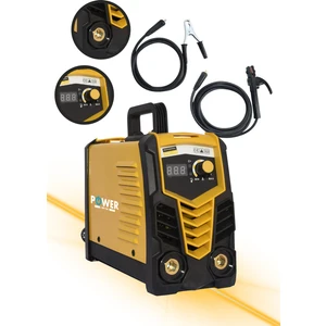 Power Black Inverter Kaynak Makinesi 200 Amper Profesyonel Dijital Göstergeli