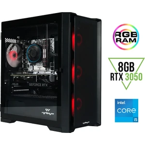 Optima Intel Core i5 11400F 16GB 512GB SSD RTX3050 Freedos Masaüstü Bilgisayar