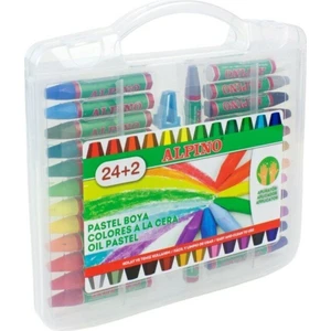 Pastel Boya 24 Renk Plastik Kutu