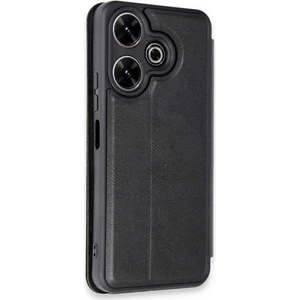 M.TK Moveteck Xiaomi Redmi 13 4g Kılıf Kamera Korumalı Kartlıklı Cüzdanlı Kartvizit Bölmeli Standlı 360 Deri Kapak