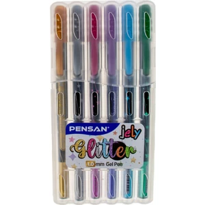 Jel Kalem Jely 6 Renk Simli