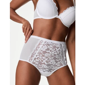 Marks & Spencer 3'lü Dantel Detaylı Full Brief Külot Seti