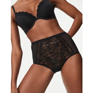 Marks & Spencer 3'lü Dantel Detaylı Full Brief Külot Seti