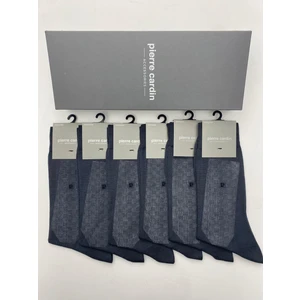 Pierre Cardin  Merserize 6'lı Erkek Uzun Soket Socks Çorap 191-PC Antrasit