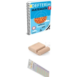 Arı Yayıncılık 7. Sınıf Matematik Defterim + Telefon Tutucu - Soru Çözüm Ayracı