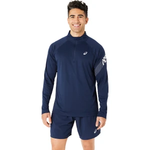 Icon Ls 1/2 Zip Erkek Açık Mavi Uzun Kollu Tshirt 2011C732-404