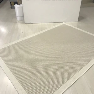 Reform Halı Jüt Sisal Beyaz Krem Makine Halısı 9427