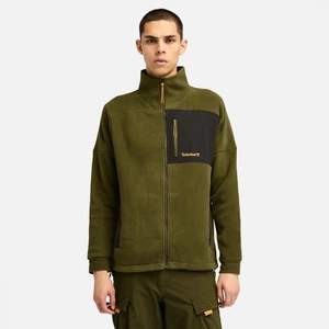 Polartec Mıx Medıa Full Zıp Fleece Erkek Yeşil Ceket TB0A6Y563021