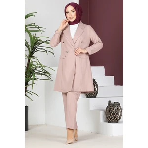 Ayşe Melek Tasarım Blazer Ceketli Takım 2605
