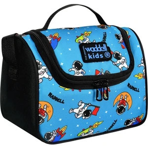 Astronot Desenli Termal Beslenme Çantası - Erkek Çocuk - Siyah/mavi