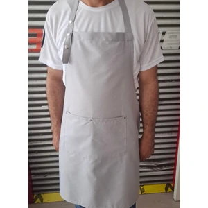 Dery Collection Şef Mutfak Önlüğü 70X80 Leke Tutmayan Sıvı Itici Kumaş Çıtçıt Ayarlamalı Askılı