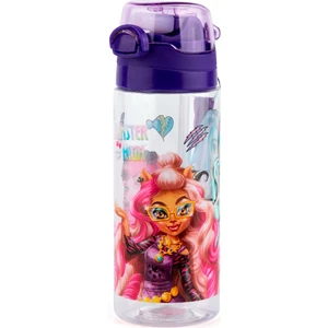 Me Çanta Monster High 500 ml Pipetli Mor Kapaklı Plastik Matara Suluk - Kız Çocuk