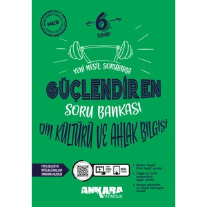 Ankara Yayıncılık 6. Sınıf Din Kültürü ve Ahlak Bilgisi  Güçlendiren Soru Bankası Soru 2024-2025 Güncel Baskı