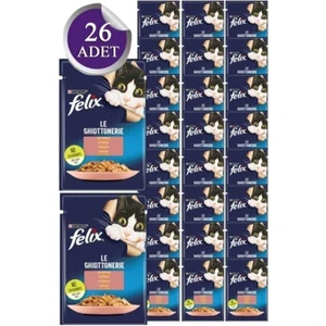 Somonlu Yaş Kedi Maması 26 Adet x 85 Gr.