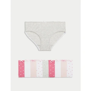 Marks & Spencer 10'lu Kalp Desenli Külot Seti (2-14 Yaş)