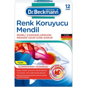Dr. Beckmann Renk Koruyucu Mendil 12 adet