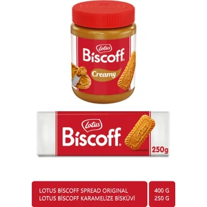Biscoff 250 gr + Lotus Biscoff Spread Orıginal 400 gr