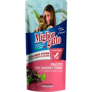 Gatto Somonlu Ve Ton Balıklı Yaş Kedi Maması 100 Gr